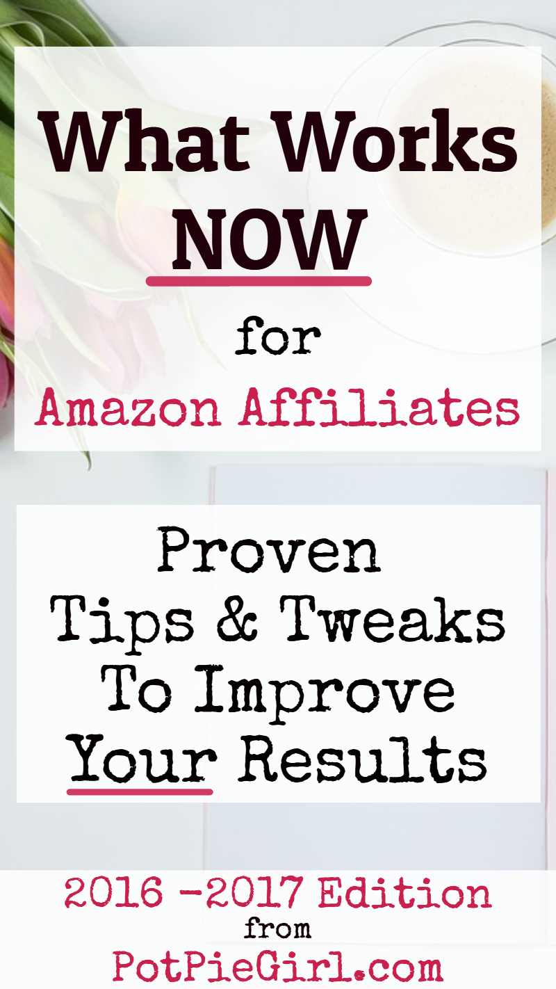 NEW!!  What Works Now 2.0 is Here!  Brand new proven tips and tweaks to increase your Amazon affiliate sales.